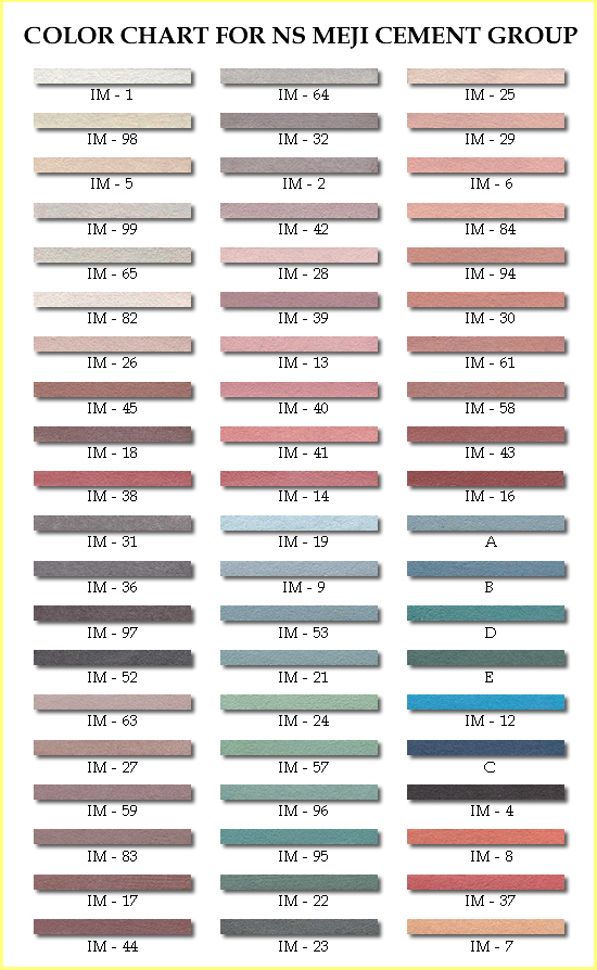 Image: Color Chart Slice 1